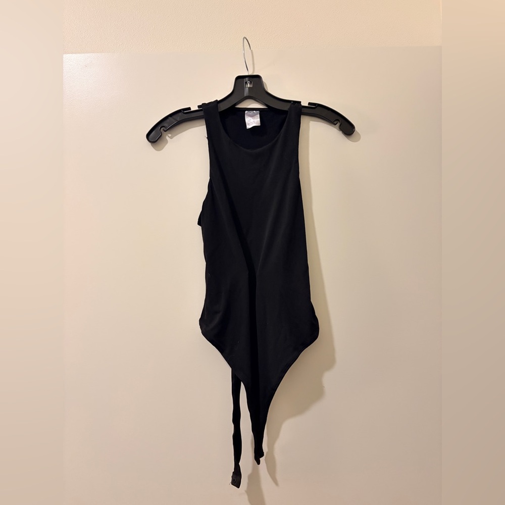 No Boundaries Black Sleeveless Bodysuit